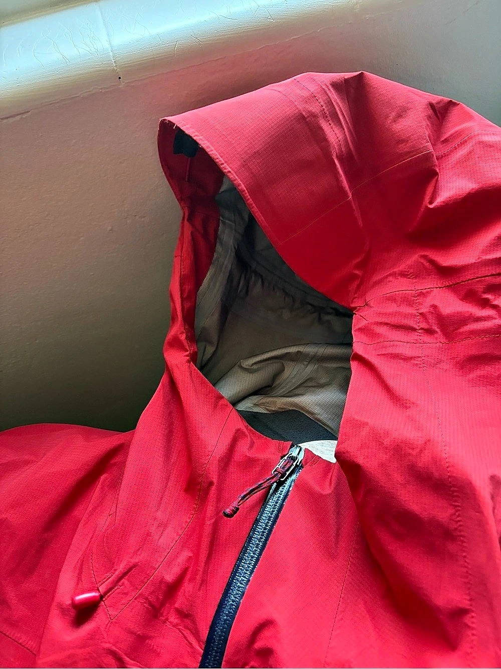 Patagonia Torrentshell 3L Jacket Men's Red & Gray Rain Jacket XL - Picture 8 of 11